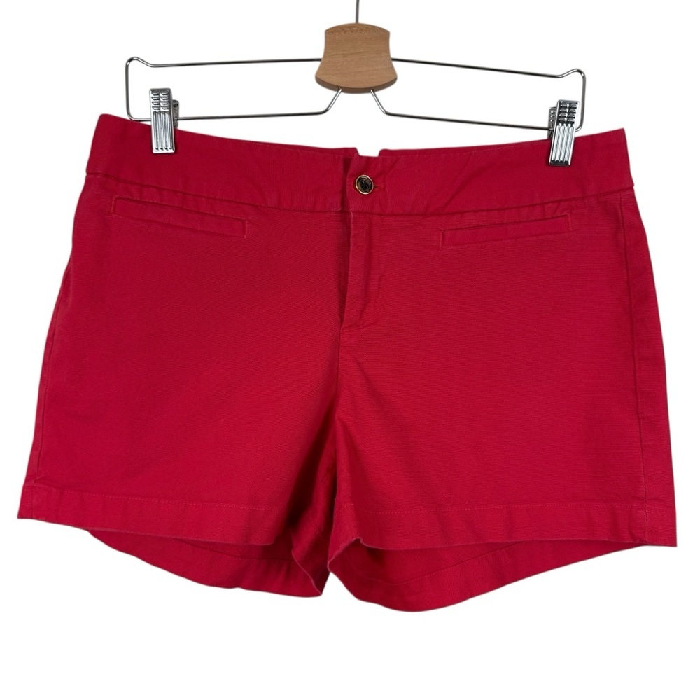 Banana Republic Women's Red Shorts - Classic Style, Size 6 - Casual, Summer
